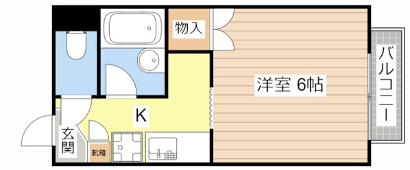 サープラス参番館の物件間取画像